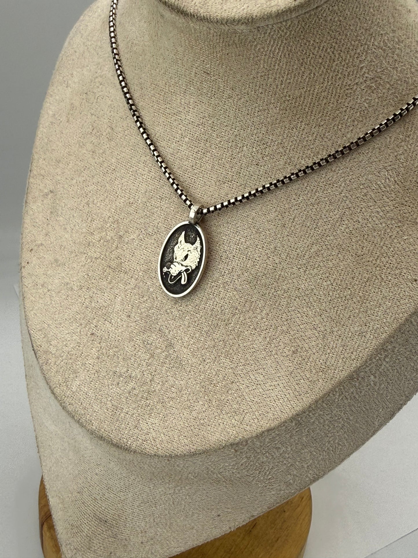 Dire wolf pendant