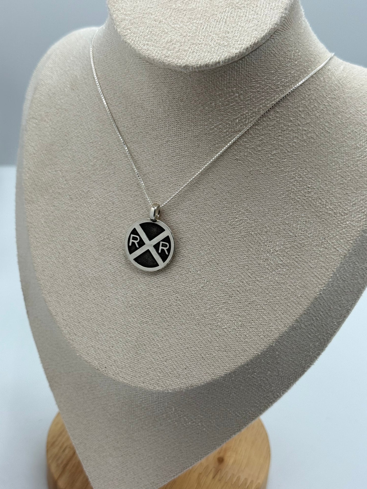 railroad crossing pendant